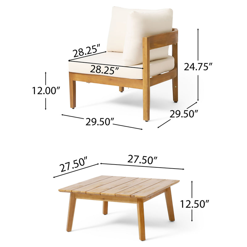 Brooklyn - Corner, Coffee Table - Beige