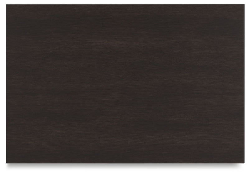 Covetown - Two Drawer Night Stand - Dark Brown