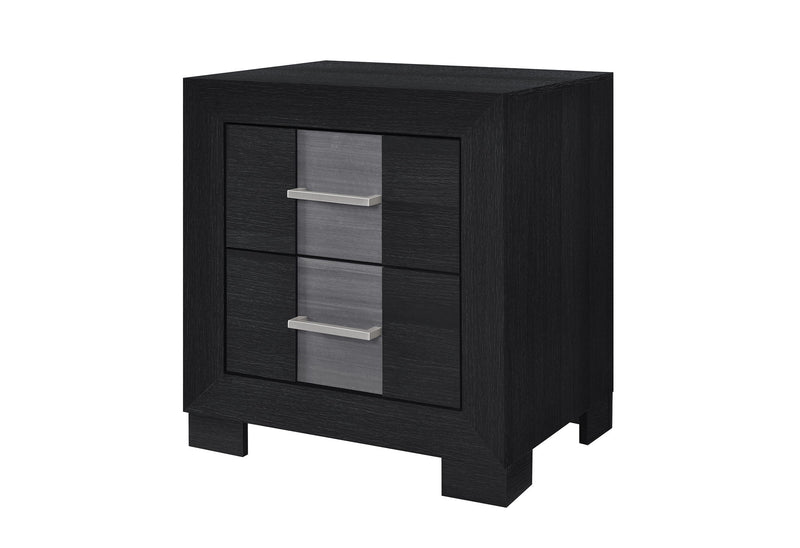 Optimus - Nightstand - Black / Gray