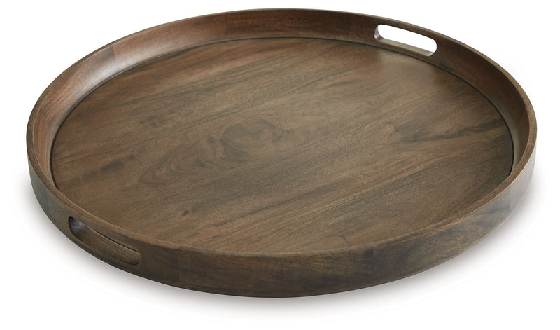 Webbworth - Tray - Gray Brown