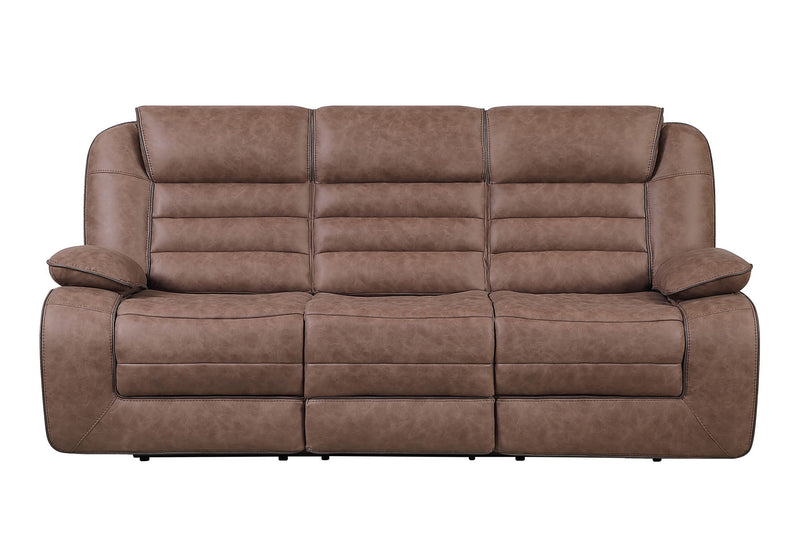 U2250 - Reclining Sofa / Console Reclining Loveseat - Brown