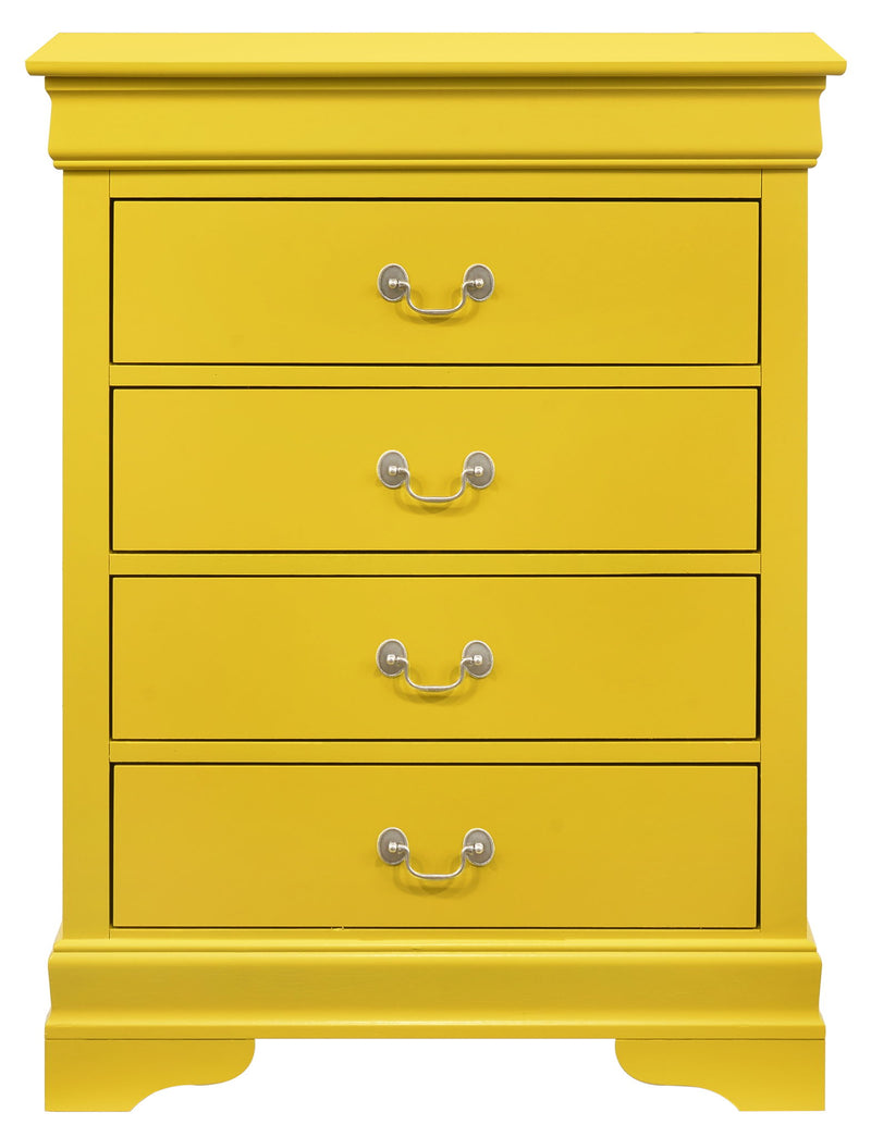 Louis Phillipe - Traditional Style Storage Chest Elegant