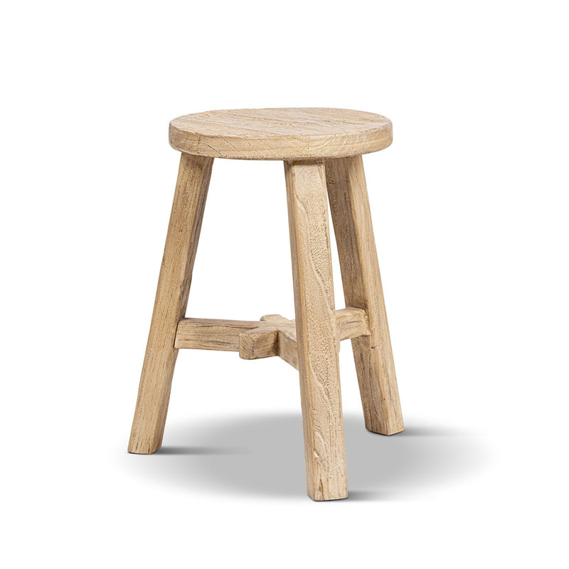 Linden - Round Stool - Light Brown