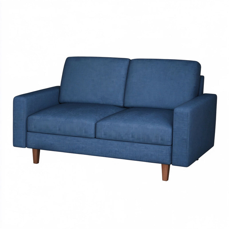 Loveseat Sofa, 2 Seat Couch With Removable Cushion For Living Room