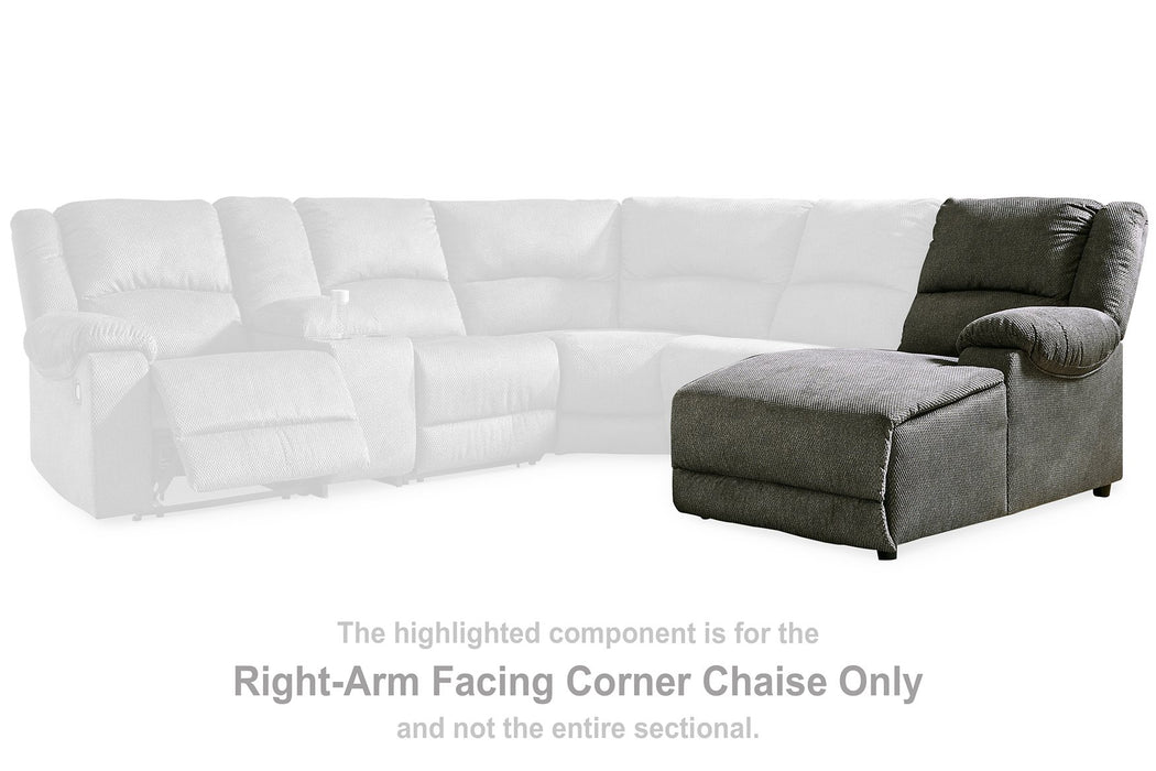 Benlocke Reclining Sectional with Chaise