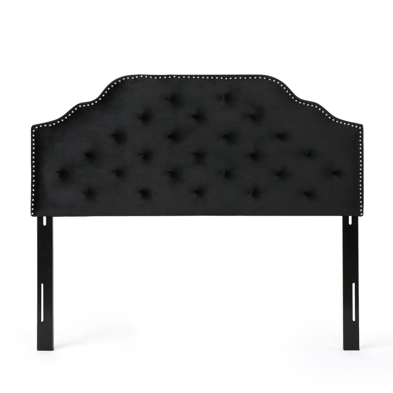 Charismatic - Size Headboard With Button Tufting And Nailhead Trim