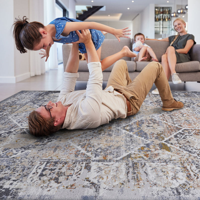 Payas - 8' X 10' Traditional Area Rug - Multi