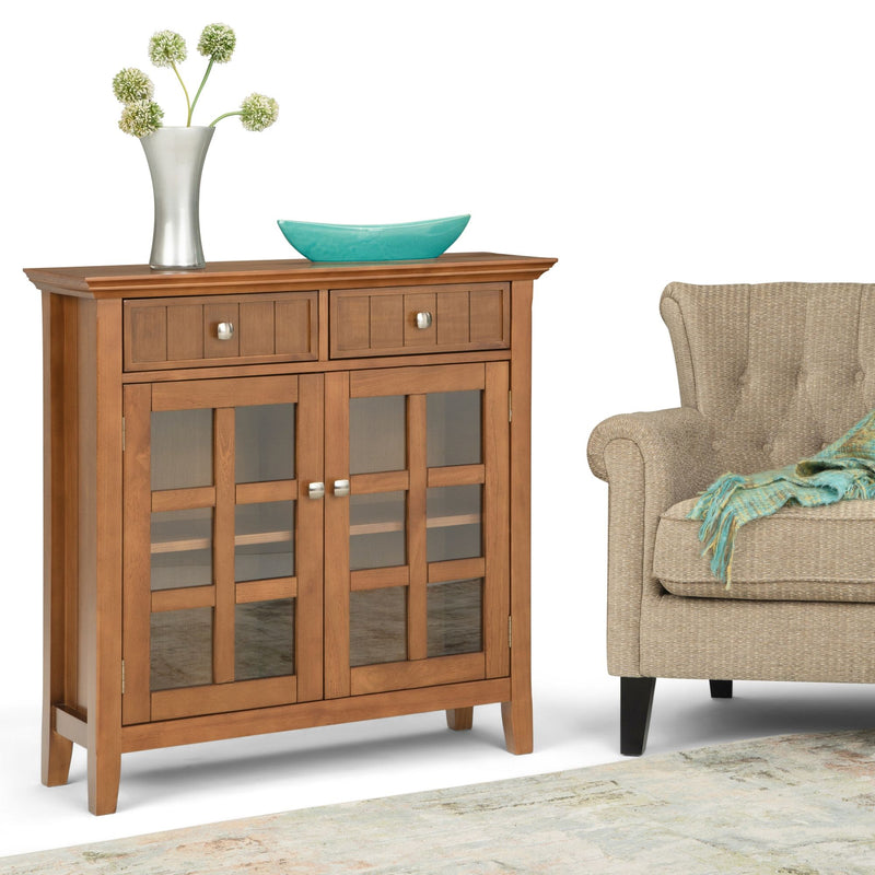 Acadian - Handcrafted Entryway Storage Cabinet