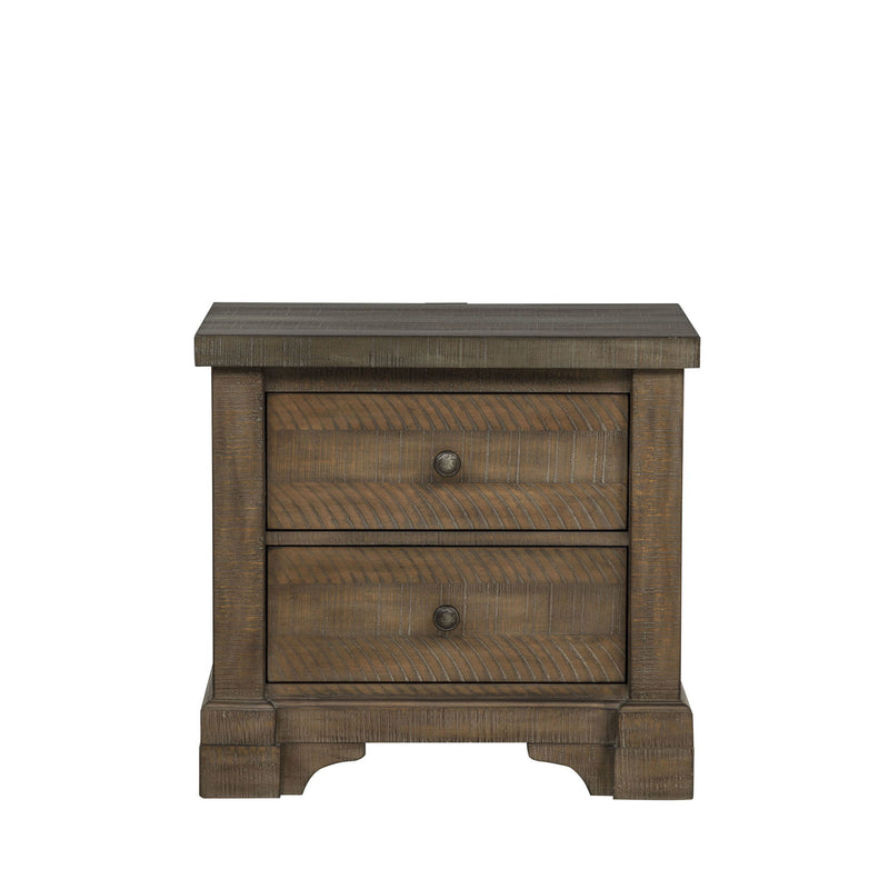 Augusta - Two Drawer Nightstand With USB Port