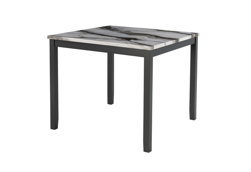 D4054 - 5 Piece Dining Room Set (Bar Table With 4 Bar Stools) - Black