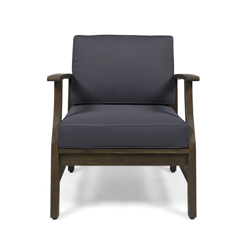 Perla - Contemporary Club Chair With Water Resistant Cushionі