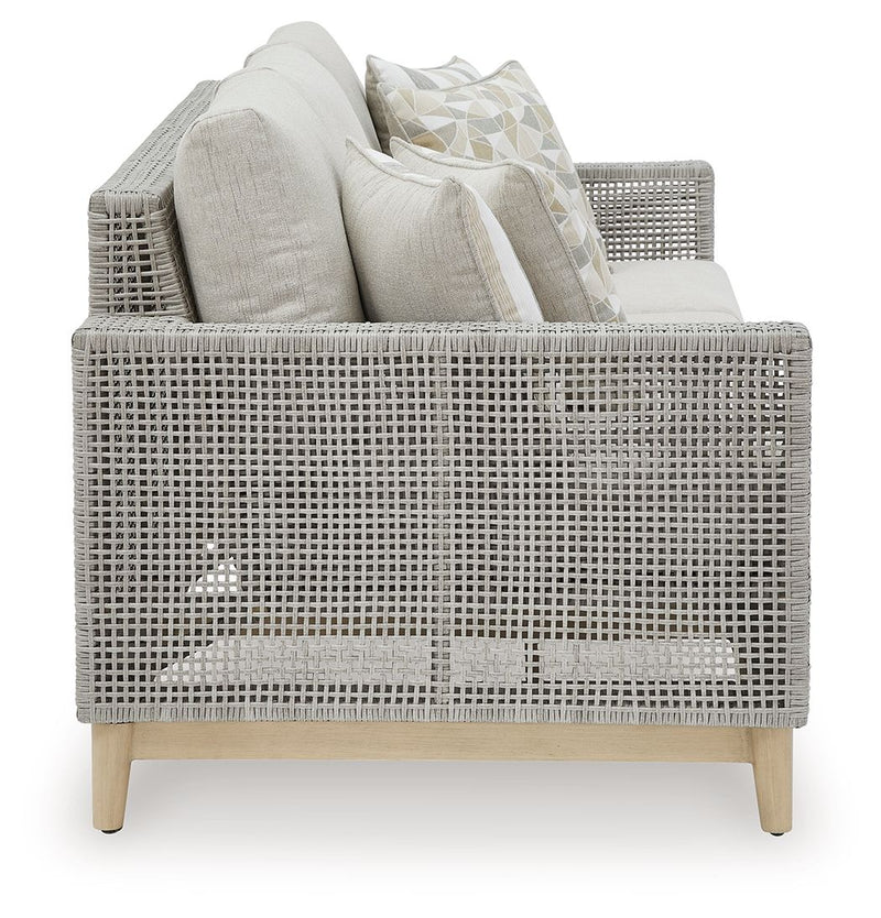 Seton Creek - Sofa With Cushion - Gray