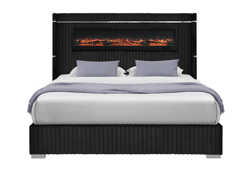 2215 - King Bed - Black