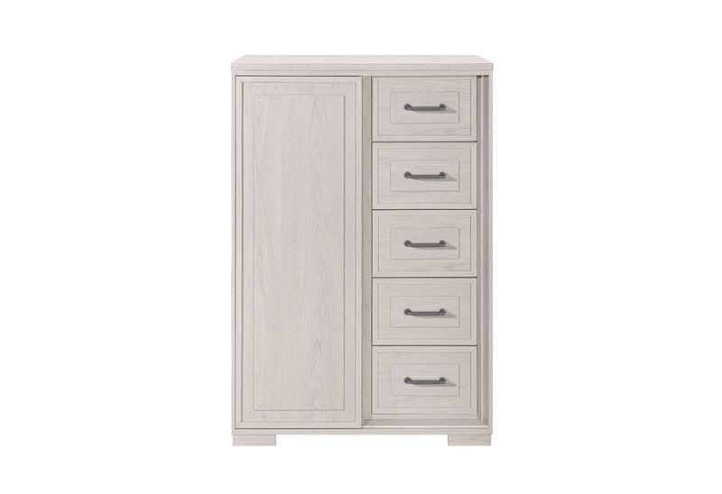 Clara - Sliding Door Chest - Beige