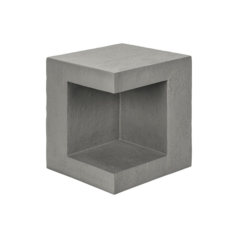 Contemporary Square Accent Table Indoor / Outdoor