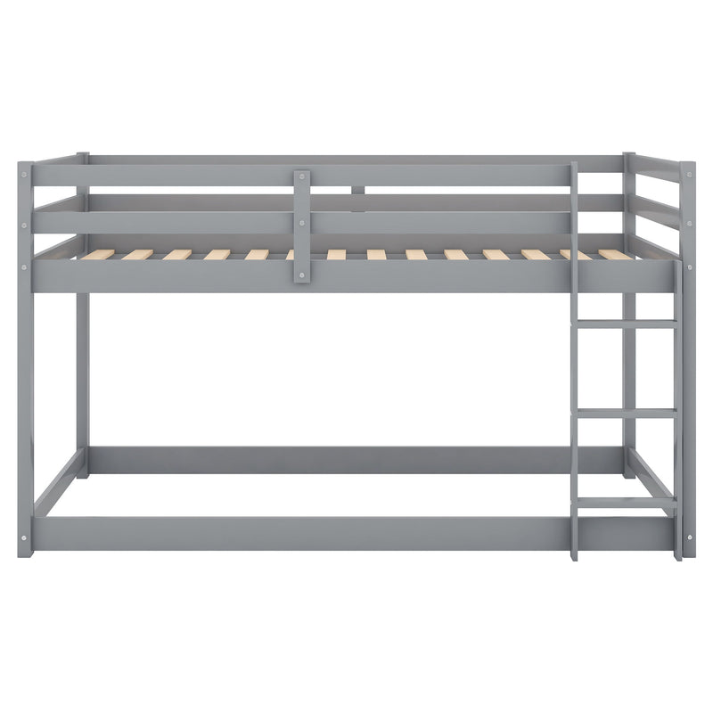 Floor Bunk Bed With Ladder