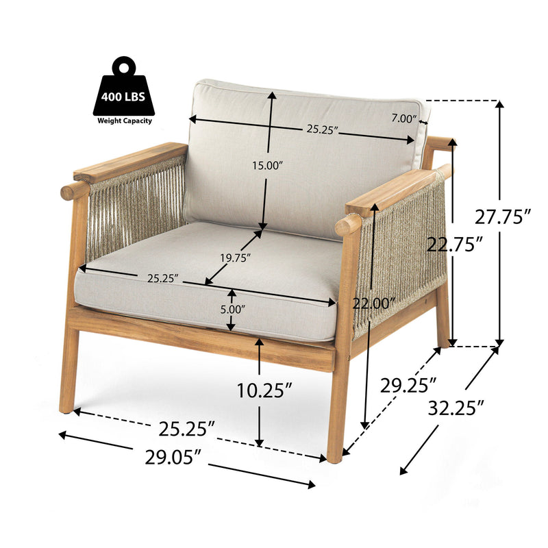 Sumbawa - Outdoor Club Chair