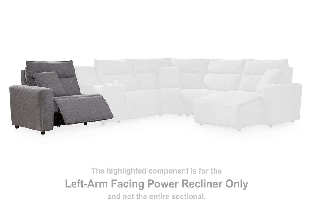 Modmax II Power Reclining Sectional with Audio Consoles