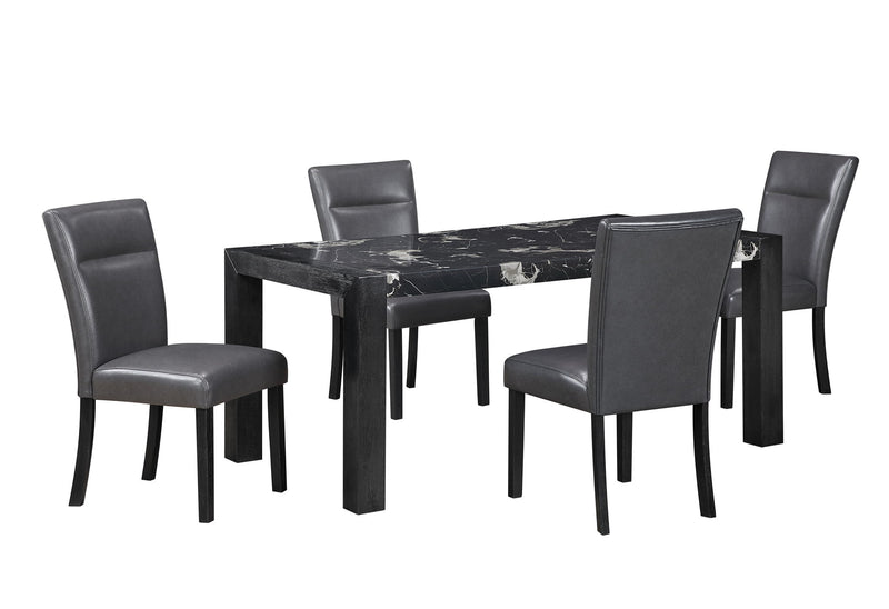 D4088DT - Dining Table - Black
