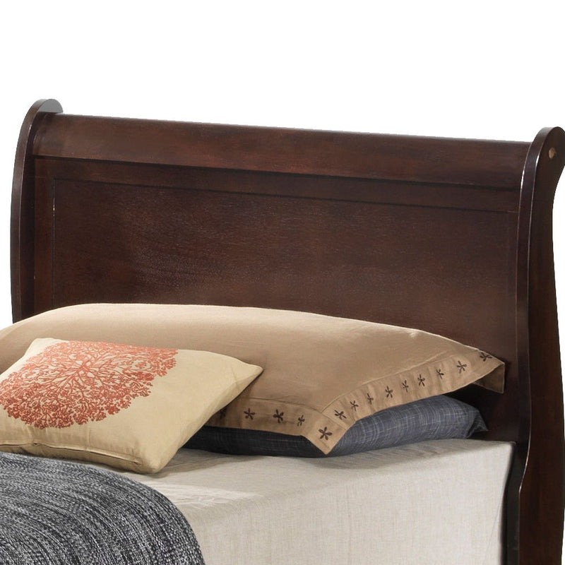 Louis Phillipe - Twin Bed - Cappuccino
