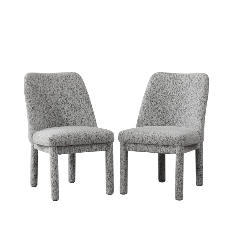 Wide Minimalist Dining Chair