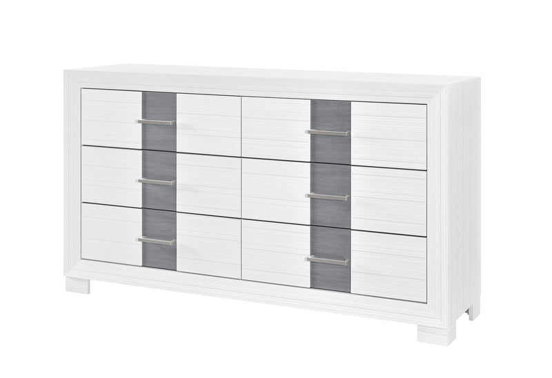 Optimus - Dresser - White / Gray