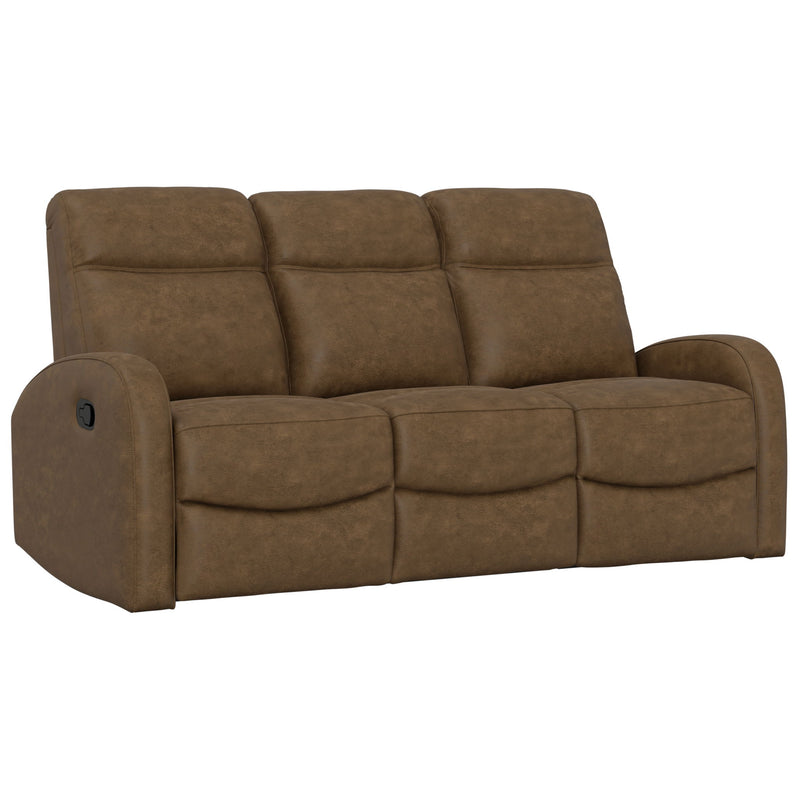Manual Reclining Sofa With Dual Independent Recliners