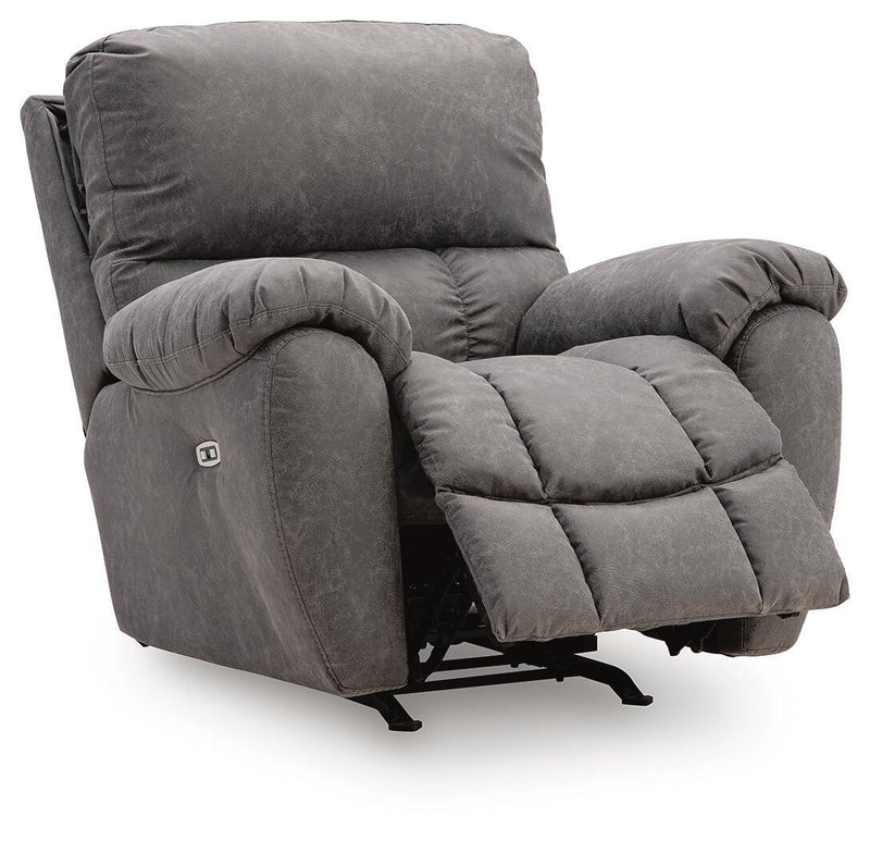 Bakerstein - Power Rocker Recliner With Adjustable Headrest - Galaxy