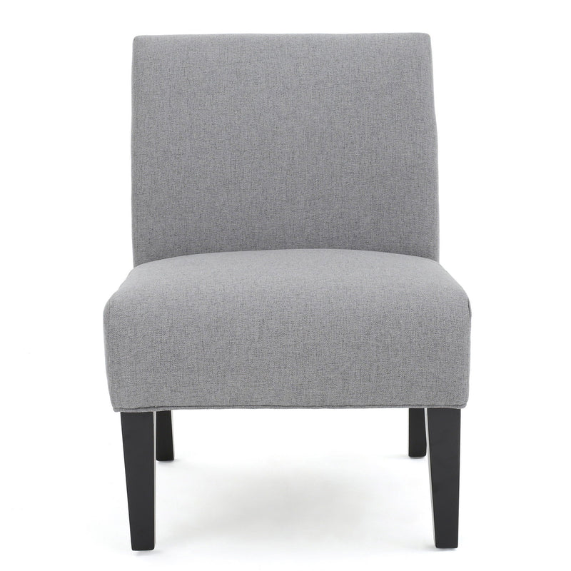Contemporary Accent Chair With Upholstery