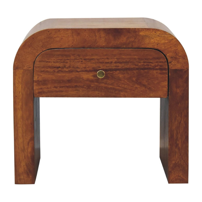 Mini Darcy - Nightstand With Curved Edges