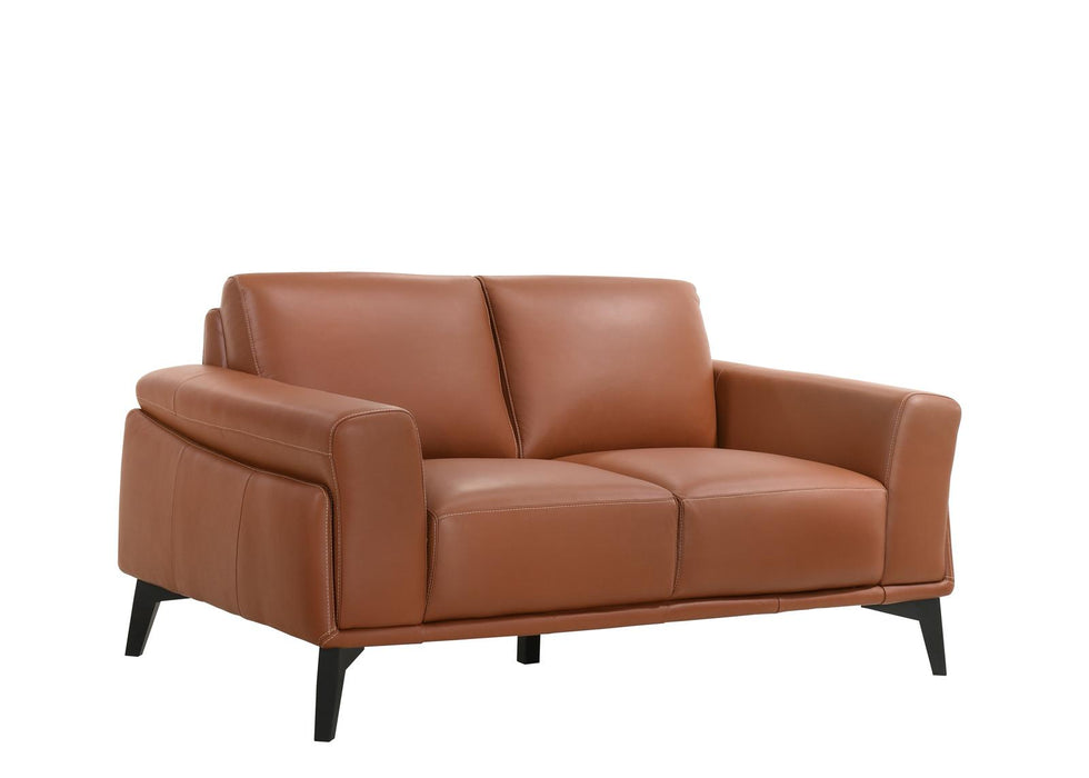 New Classic Como Loveseat in Terracotta