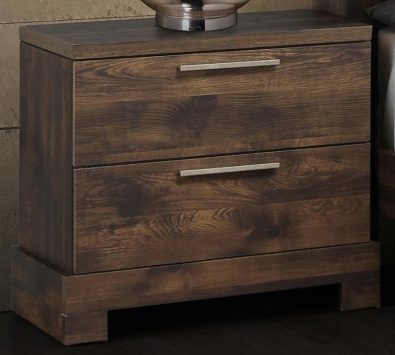 New Classic Furniture Campbell 2 Drawer Nightstand in Ranchero image