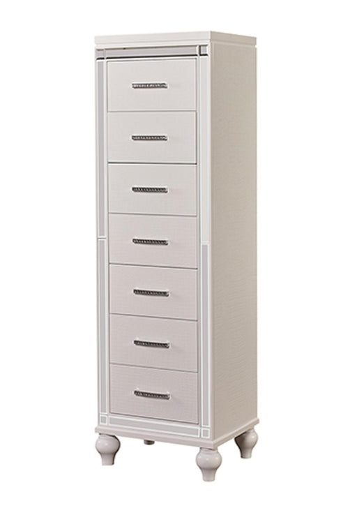 New Classic Furniture Valentino Lingerie Chest in White image