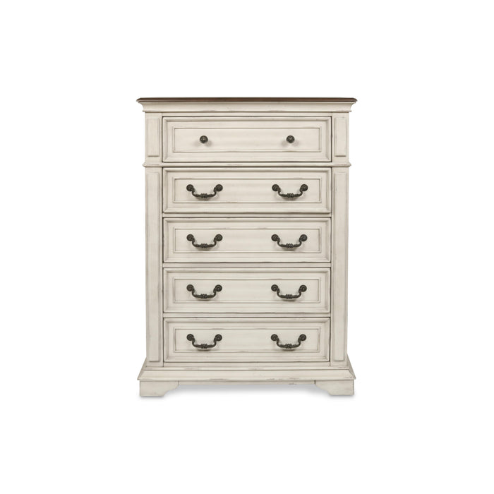 ANASTASIA CHEST - ANT. WHITE