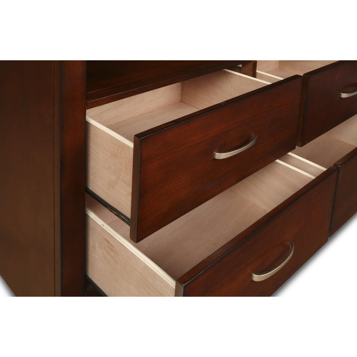 KENSINGTON MEDIA CHEST- BURNISHED CHERRY