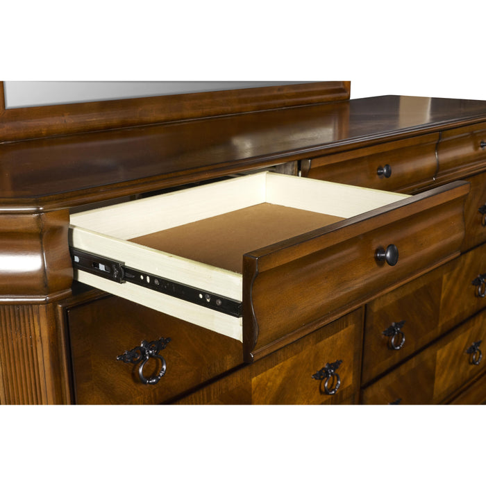 SHERIDAN DRESSER- BURNISHED CHERRY