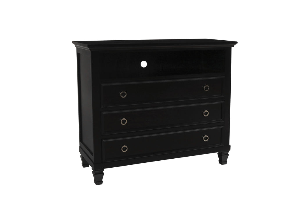 TAMARACK MEDIA CHEST- BLACK