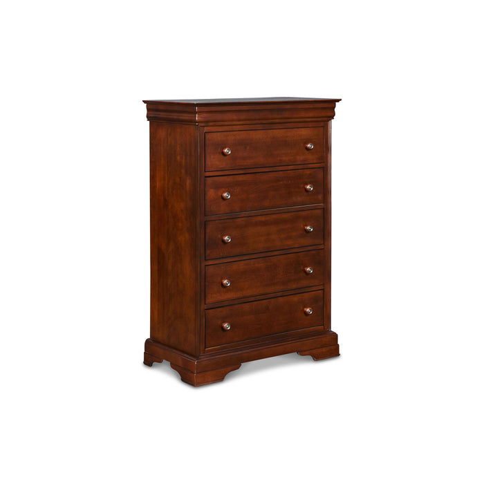 VERSAILLES LIFT TOP CHEST- BORDEAUX