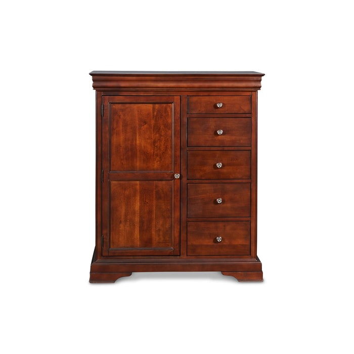 VERSAILLES DOOR CHEST- BORDEAUX