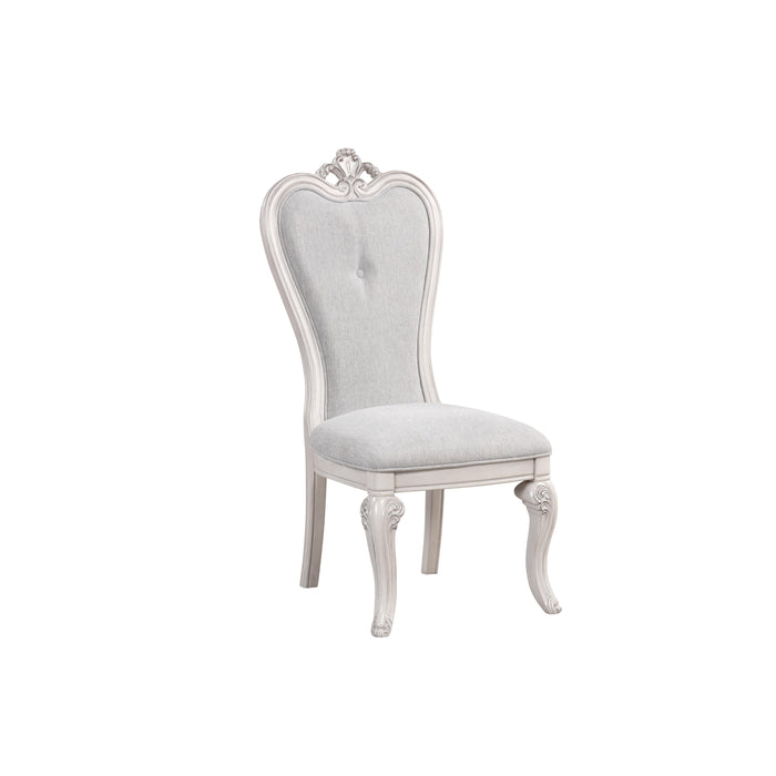 CAMBRIA HILLS SIDE CHAIR-MIST GRAY (2 PER CARTON)