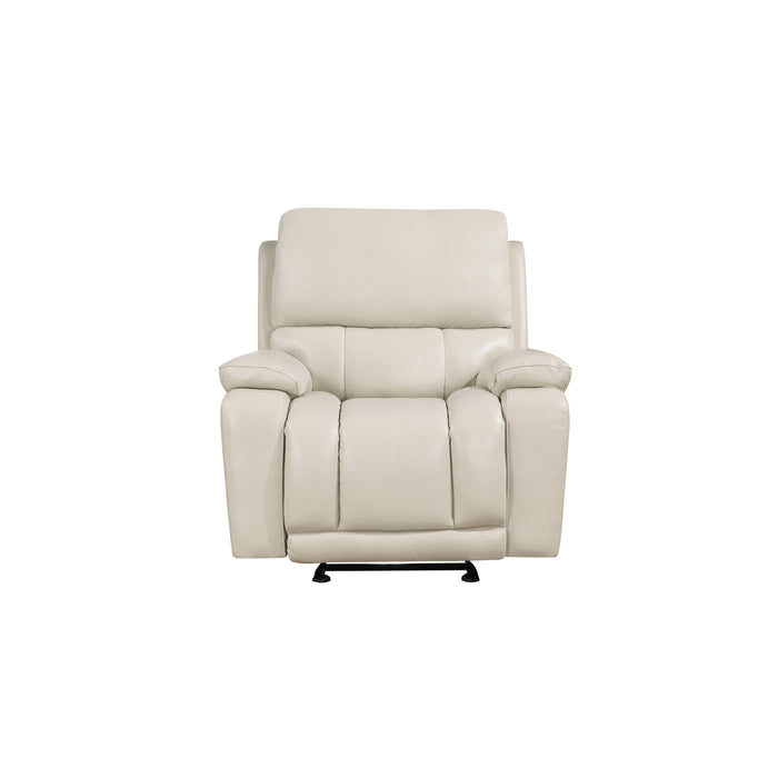CICERO GLIDER RECLINER W/ PWR FR & HR-CREAM