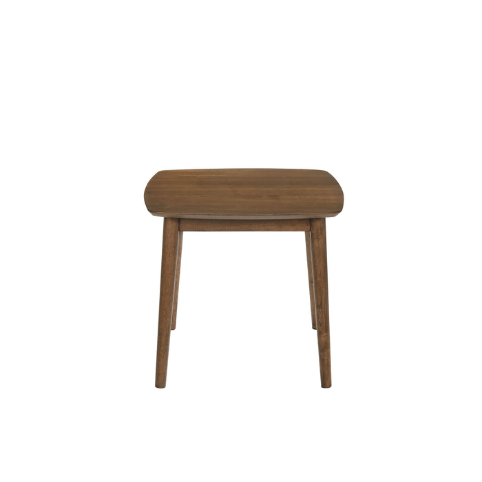 FELIX COFFEE TABLE & 2 END TABLE SET-NATURAL WALNUT