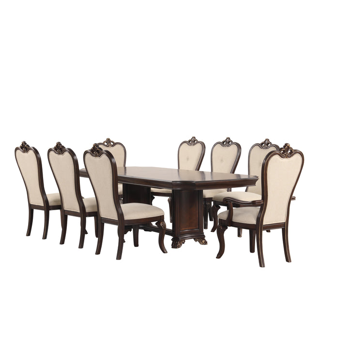 MONTECITO SIDE CHAIR-CHERRY (2 PER CARTON)