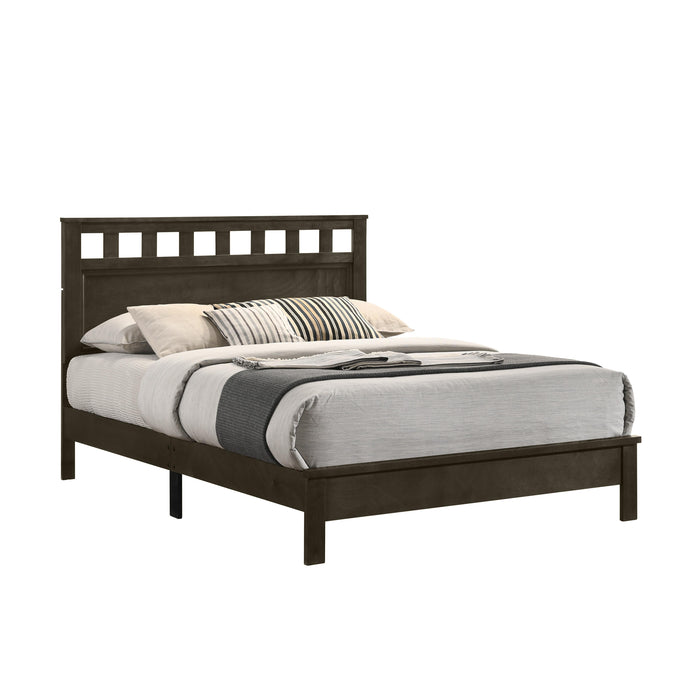 PISCES 4/6 F PANEL BED-HB/FB/RAILS-GRAY