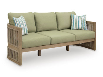 Serena Shores Outdoor Sofa with Cushion