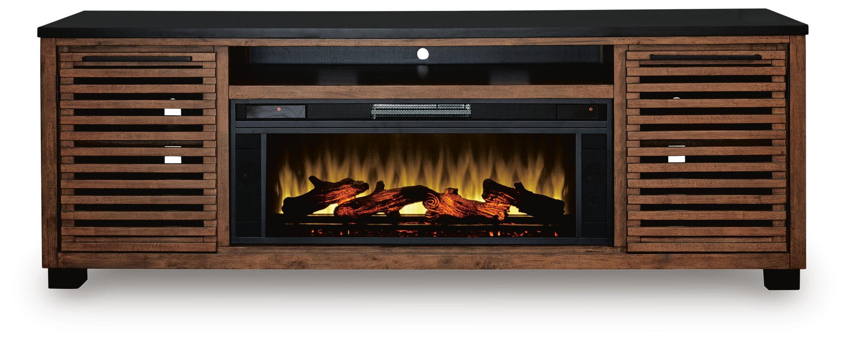 Kallari 84" TV Stand with Electric Fireplace