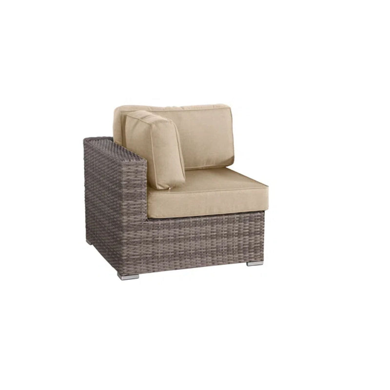 Outdoor Wicker Seating Group With Cushions