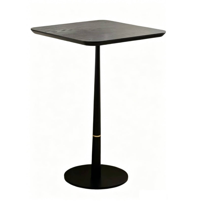 Modern Square Coffee Table And Computer Desk - Black / Gold