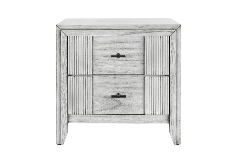 Elsie - 5 Piece Queen Bedroom Set - Light Gray