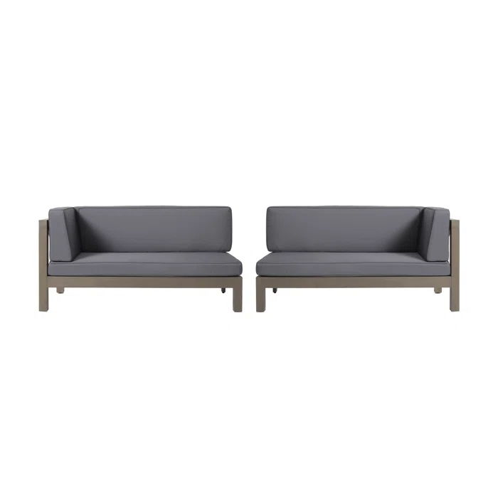 Brava - X Back Corner Bench